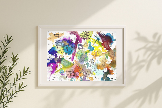 Dislocation (46 x 56 cm)