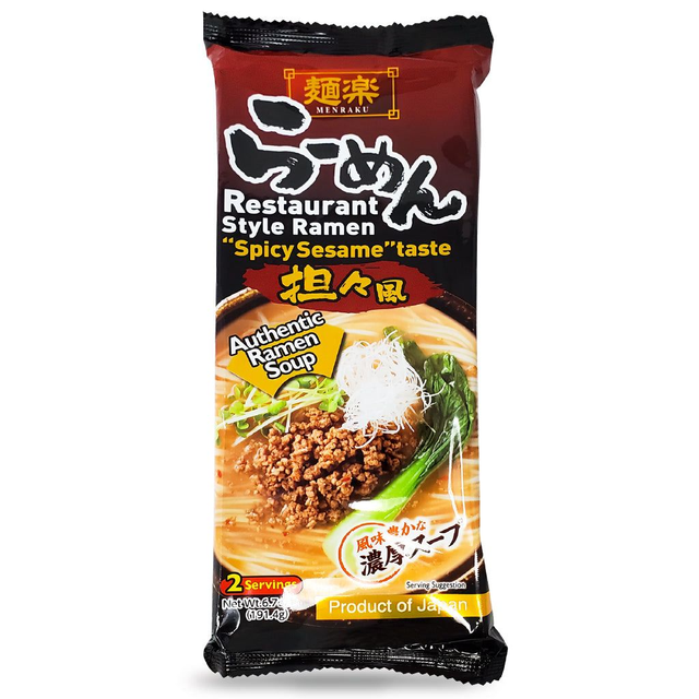 Menraku Hikari Restaurant Style Spicy Sesame Taste 191.4g