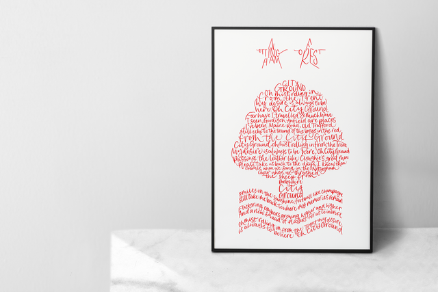 Nottingham Forest Print or Card