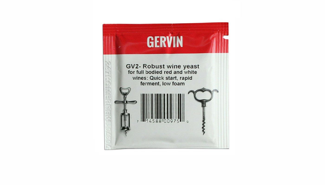 Gervin GV2 Robust Wine Yeast