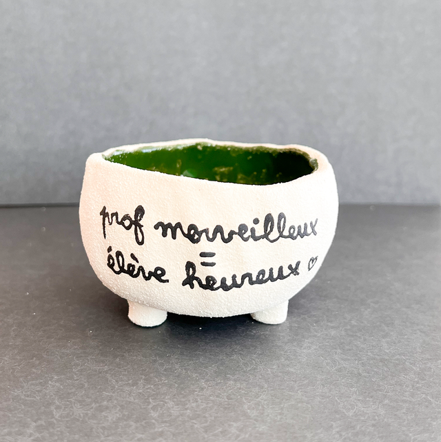 Pot « prof merveilleux = élève heureux »