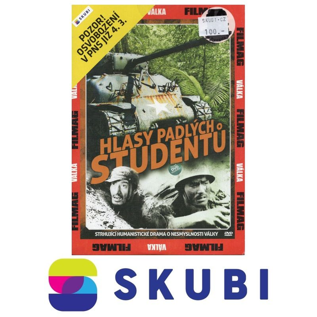 DVD Hlasy padlých studentů / 日本戦歿学生の手記　きけ、わだつみの声 - česky, japonsky