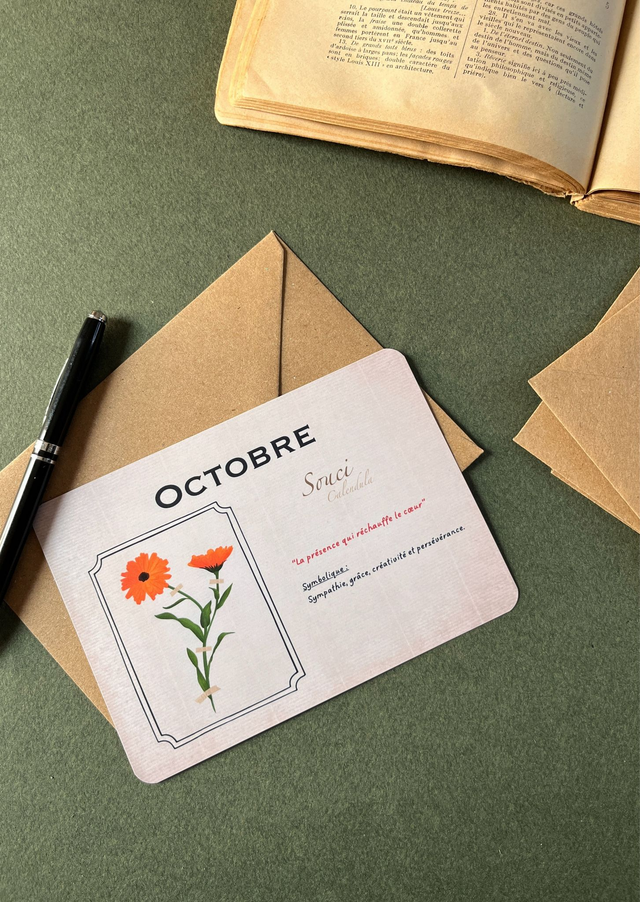 Carte 10. Octobre, le Souci