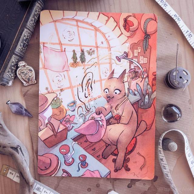 Print doré - L'atelier de couture de Bunny