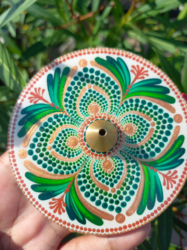 Porte-encens 10 cm &quot;Amazonie n°1&quot;