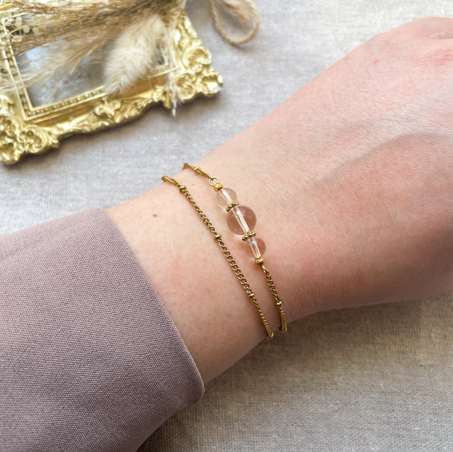 Bracelet cristal de roche