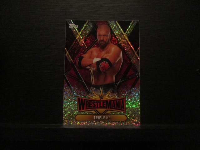 Triple H - Champions Wrestlemania Original Trading Card #WM-9