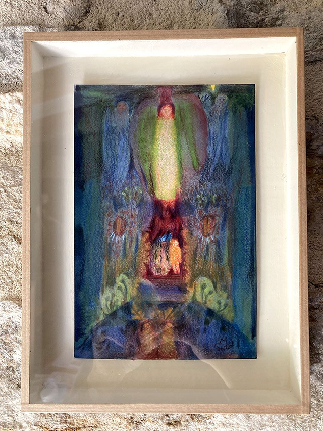 L'éveil de l'ange encadré