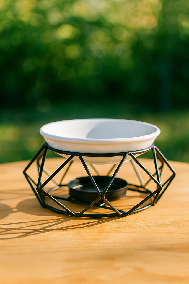 Intemporelle - Bruleur métal noir