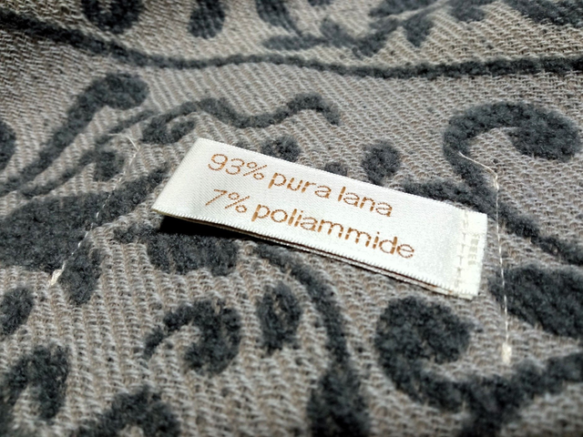 Plaid Lanerossi Jasmine Grigio