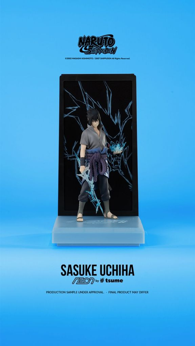 (Preordine) Sasuke Uchiha - NARUTO SHIPPUDEN - Statua Neon 1/6 - Tsume Art