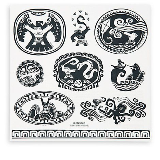 Maui Temp tattoos per child 