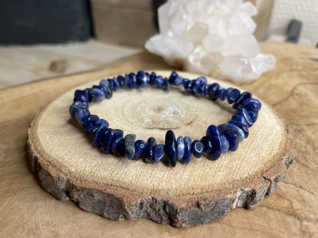 Bracelet chips SODALITE