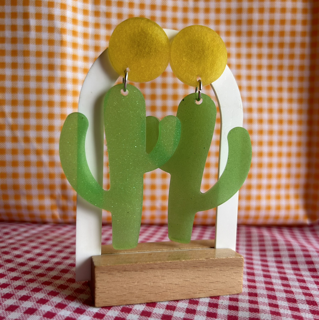 Pendientes Cactus 