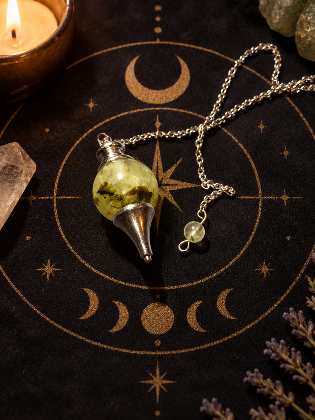 Pendule Sephoroton préhnite