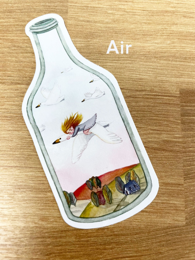 Life in a Bottle - Vinyl Stickers Packs