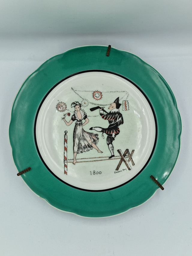 Assiette décorative