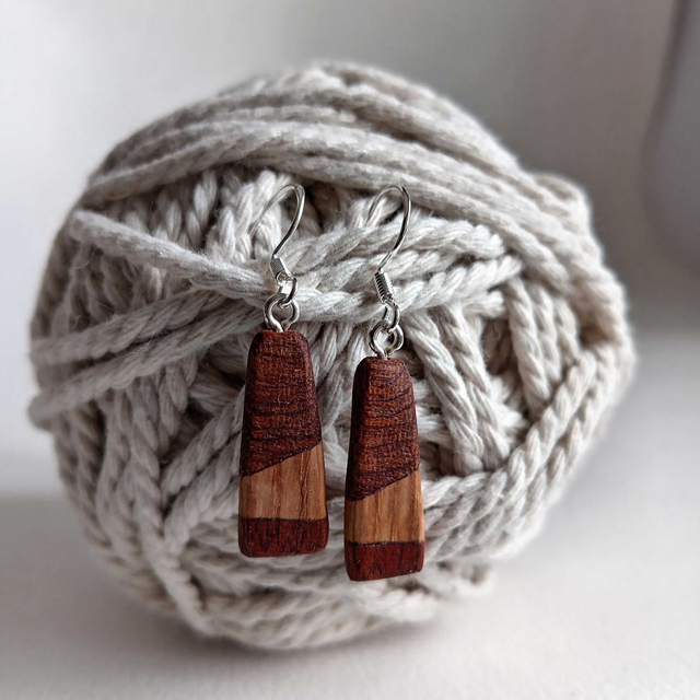 Boucles d'oreilles multicolores