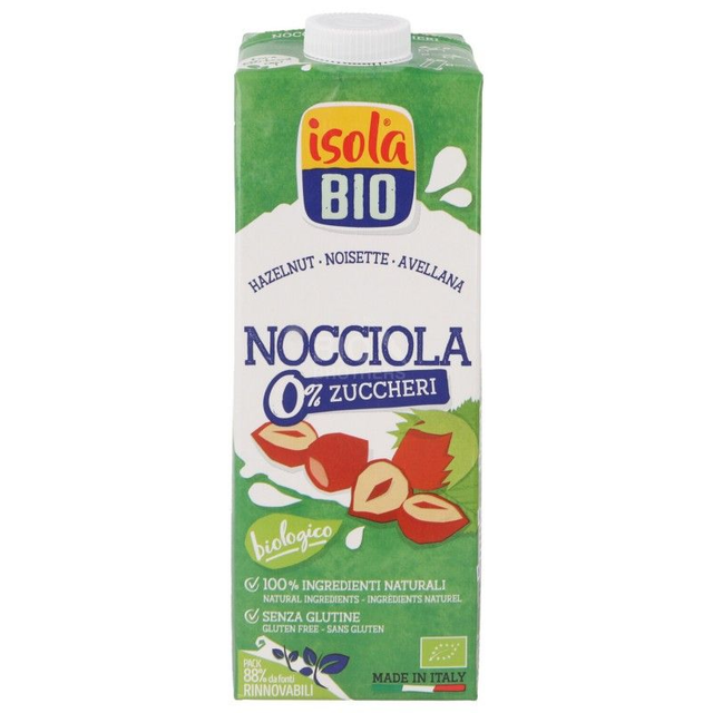 Bevanda Nocciola 0% Zuccheri vegetale biologica 1Lt