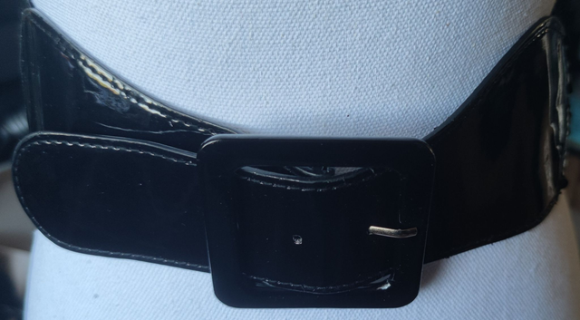 Ceinture noir élastique 70 cm 