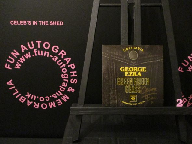 George Ezra - 'Green Green Grass' Authentic Autographed Single Cover (2)