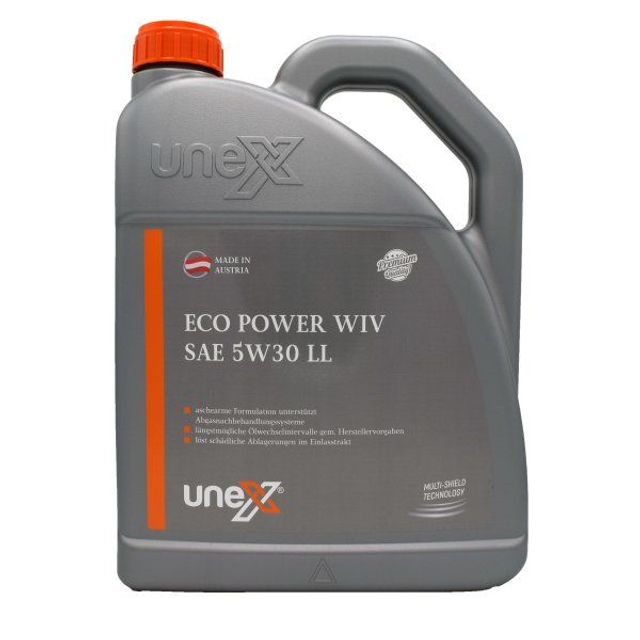 UNEX Motoröl ECO POWER WIV SAE 5W30 LL III 504.00 507.00