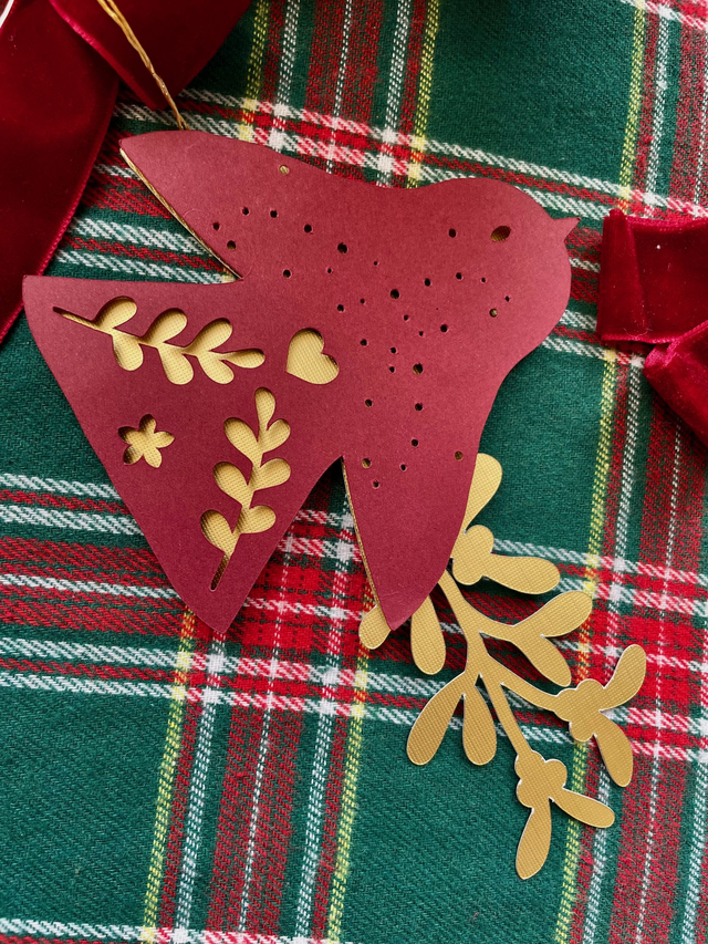 Ornement de Noël - L'oiseau de Noël