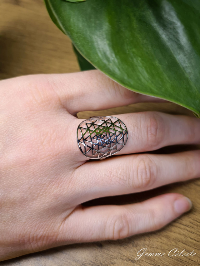 Bague &quot;Shri Yantra&quot;