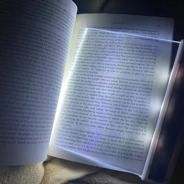 Panneau LED lumineux pour lecture