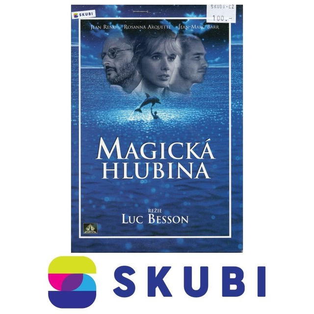 DVD Magická hlubina / The Big Blue - česky, anglicky