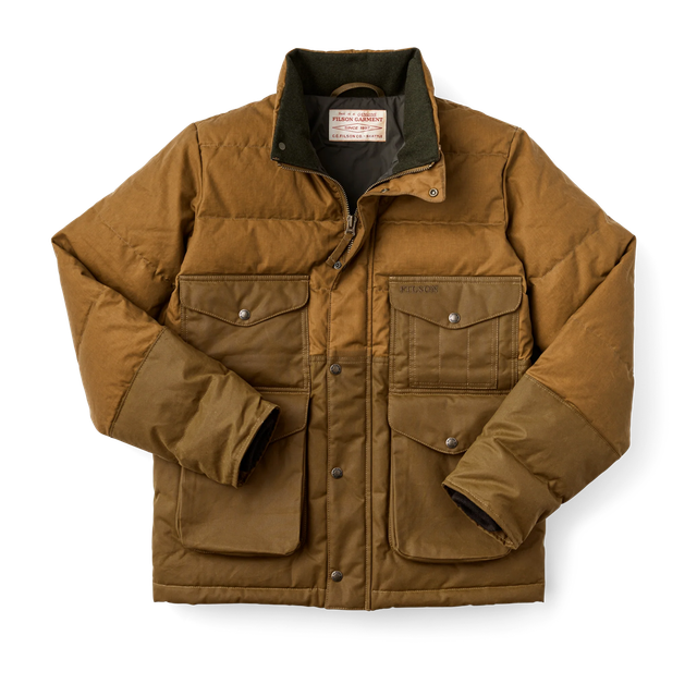 Filson Down Cruiser Jacket Dark Tan