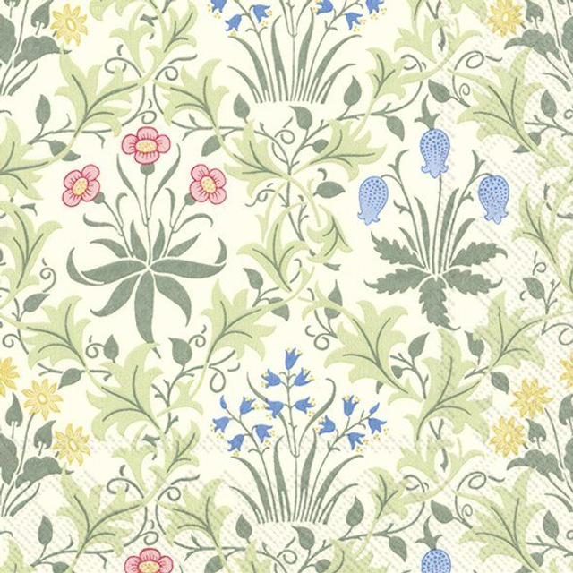 SERV. LUNCH CELANDINE BY W. MORRIS 