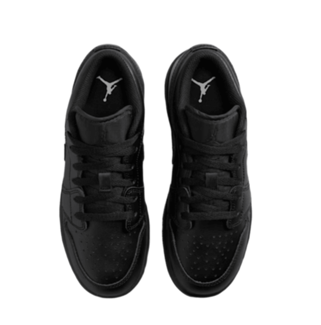 Air Jordan 1 Low en cuir - Noir
