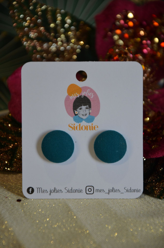 Mini Sidonie bleu canard 