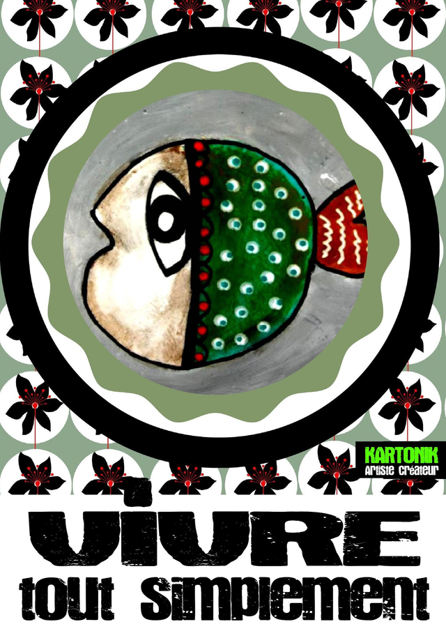 Affiche "Vivre tout simplement"