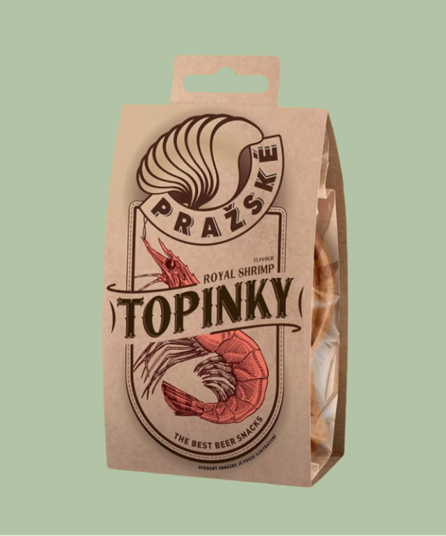 #205 Topinky Shrimp/Prawn Flavour 75g