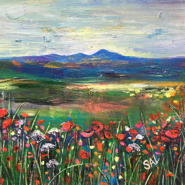 Print- Eildons- Sombre Eildons