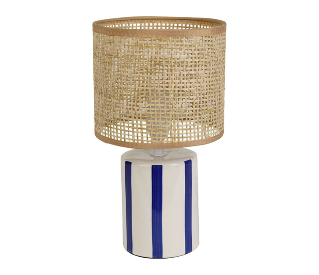 Lampe MEDI blanc + indigo