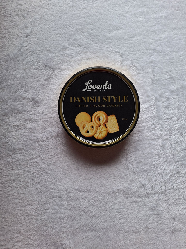 Biscuits aux arômes naturels de beurre et de vanille Loventa 114 g