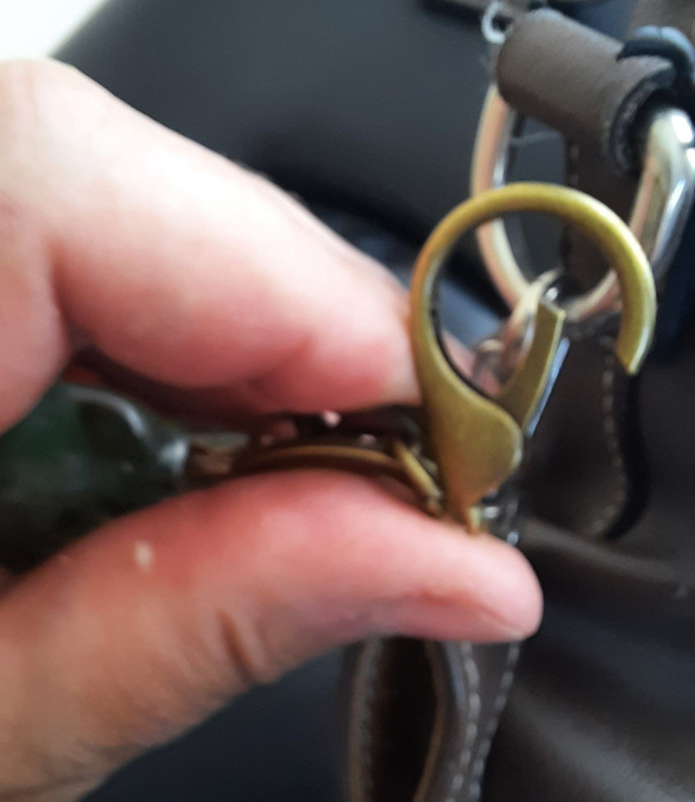 Bijou de Sac Coeur Orgonite Améthyste