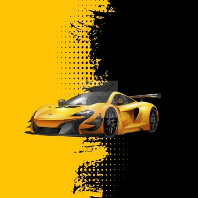 Panneau Voiture en polyester 36x48cm