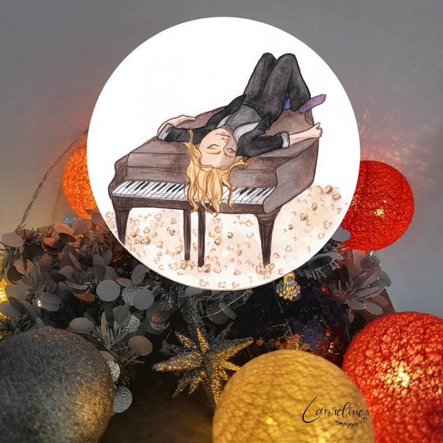 Pop corn salé, Santa