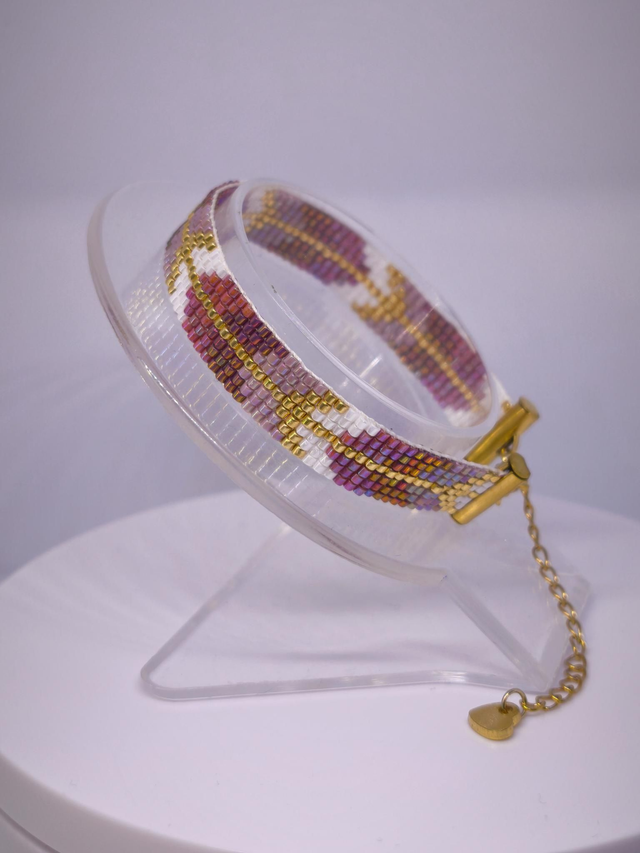 Bracelet tissé miyuki