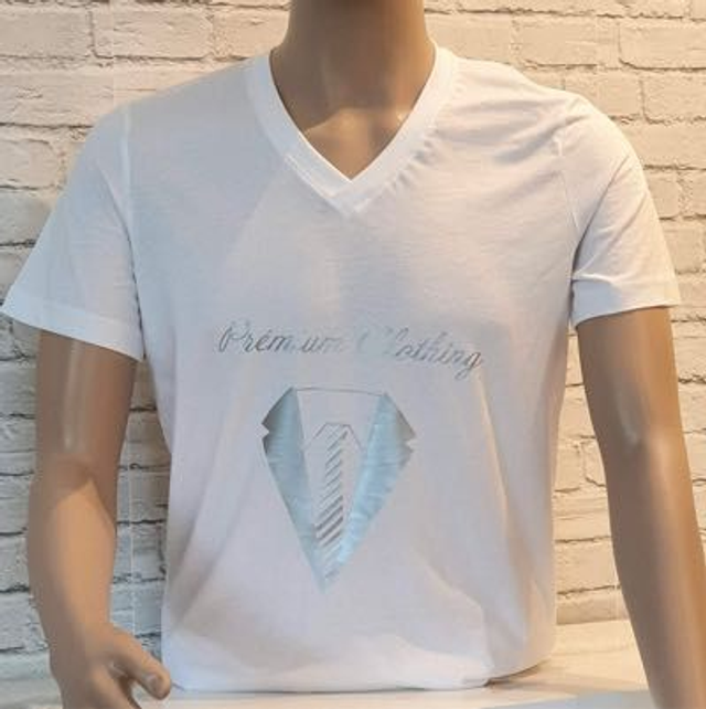 Tee-shirt Blanc Prémium Clothing 
