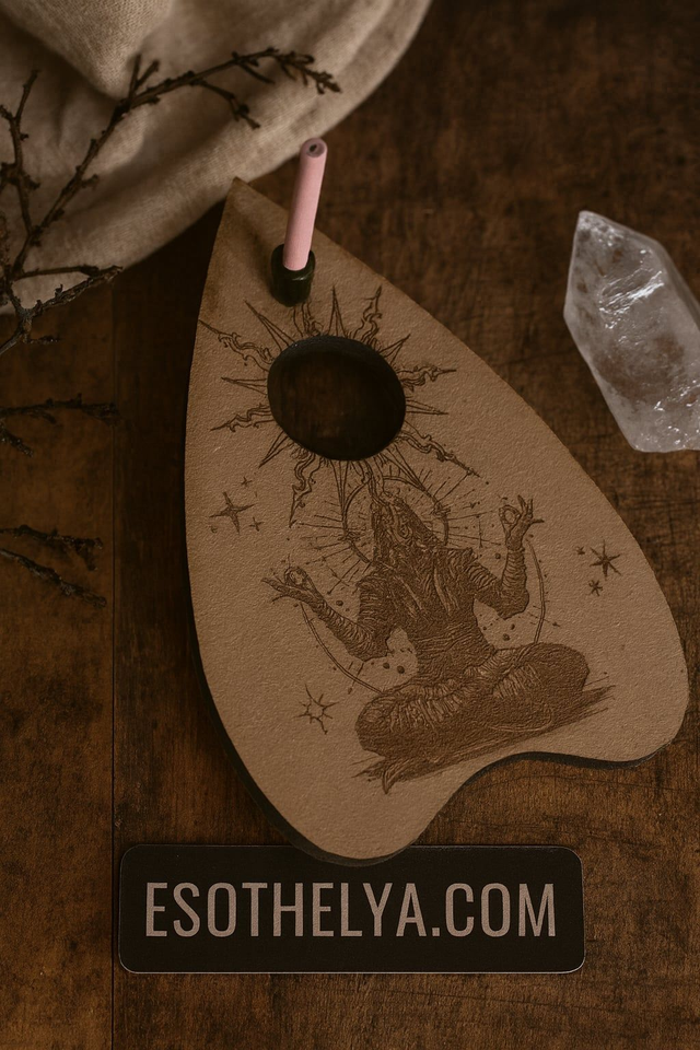 A personnaliser planchette double utilisation (psychographie et goutte de ouija)