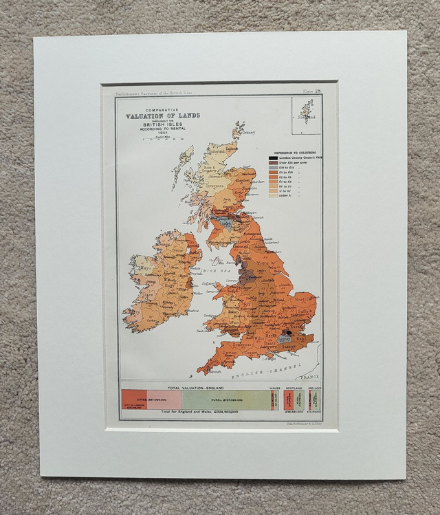 British Isles - Valuation of Lands