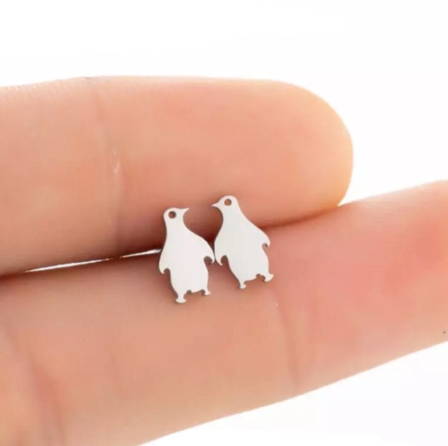 Penguin Stud Earrings