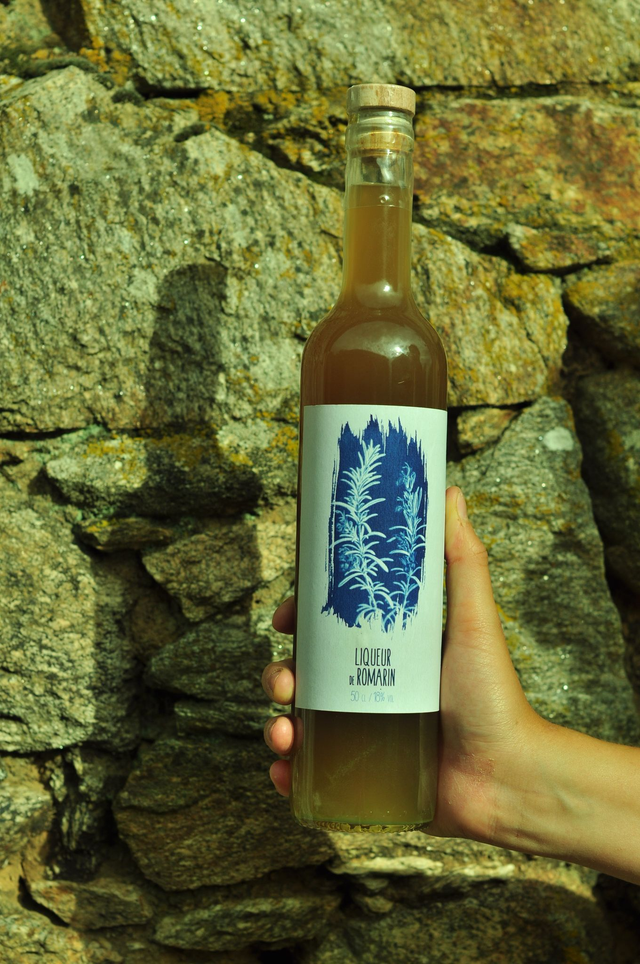 Liqueur de romarin bio 50cl