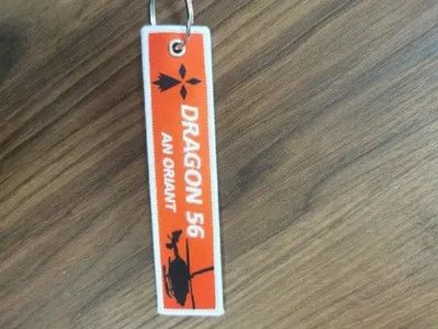 Porte clé Dragon 56 Tissu