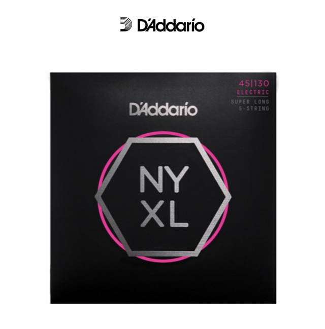 D`addario - NYXL Bas 45⎜130 SL 5 sträng